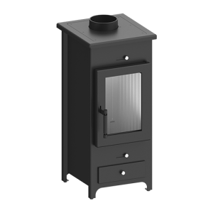 KOMINEK WOLNOSTOJĄCY LEGNO